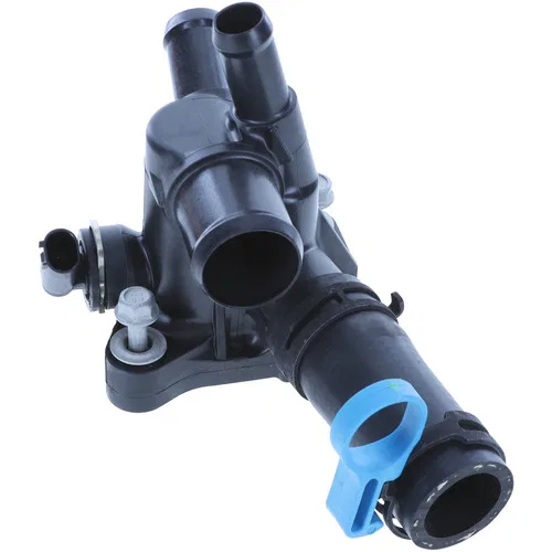 CH1096 – MOTOR RAD AM Coolant Outlet Flange, OE Replacement 2 Pin Terminal Black Plastic With Mounting Hardware